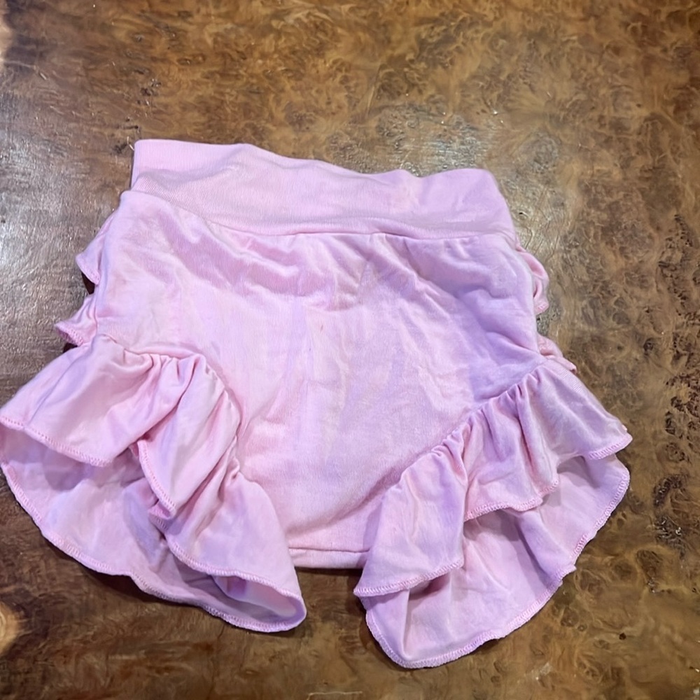 Pink Bamboo Ruffle Bloomers
